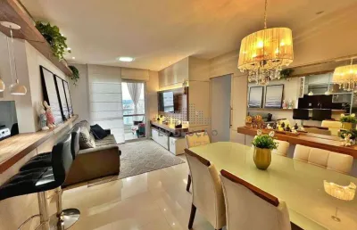 Apartamento 100% mobiliado em excelente localização no bairro campinas.