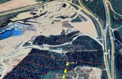 Excelente área com  18777 m² de frente para br 101, contorno viário- (guaporanga) - biguaçu/sc