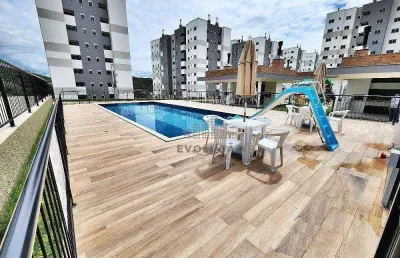 Apto novo, cond. clube com moveis planejados , 02 dorm com suíte - palhoça sc
