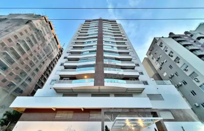 Excelente apartamento semimobiliado,  02 dorms com suíte, andar alto em campinas - são josé sc