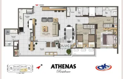 Apartamento de alto padrão entregue recentemente no coração de campinas