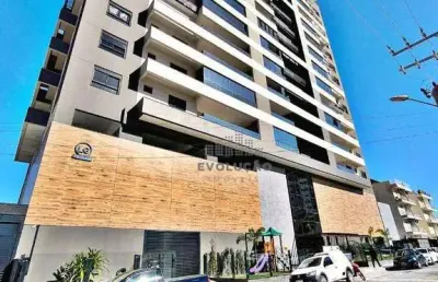 Apto alto padrão 02 dorms com suite, andar alto, vista mar - floresta são josé sc