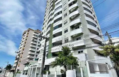 Lindo apto 3 dorms com suite, sacada com churrasqueira - barreiros são josé sc