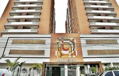 Apto mobiliado 2 droms com 1 suíte,  1 vaga - barreiros são josé sc