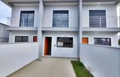 Sobrado 2 quartos, 2 suítes, 2 sacadas, 1 vaga - aririú