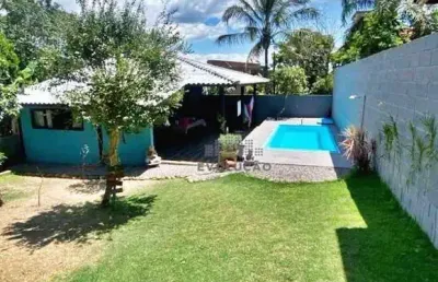 Chácara 3 quartos, piscina, 3 vagas - tijuquinhas - biguaçú