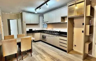 Apto 2 quartos, 1 vaga, semi mobiliado - guarda cubatão