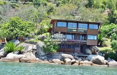 Casa com 5 dormitórios à venda, 1000 m² por r$ 21.000.000,00 - costeira da armação - governador celso ramos/sc