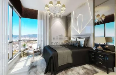 Flats de luxo com vista mar em meia praia - itapema sc