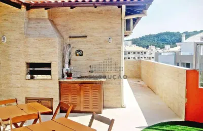 Cobertura com 3 dormitórios à venda, 130 m² por r$ 1.450.000,00 - ingleses do rio vermelho - florianópolis/sc