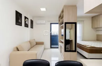 Kitnet / stúdio à venda na rua nunes machado, 68, batel, curitiba, 36 m2 por r$ 495.000