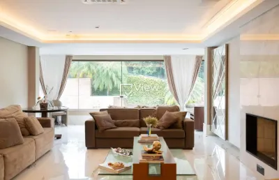 Casa em condomínio fechado com 4 quartos à venda na rua luiz tramontin, 6235, campo comprido, curitiba, 589 m2 por r$ 4.950.000