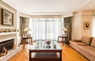 Casa em condomínio fechado com 4 quartos à venda na rua eduardo sprada, 1989, campo comprido, curitiba, 380 m2 por r$ 3.400.000