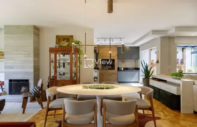 Casa em condomínio fechado com 4 quartos à venda na rua carlos benato, 750, santa felicidade, curitiba, 233 m2 por r$ 2.450.000