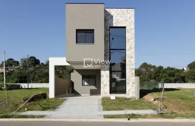 Casa em condomínio fechado com 3 quartos à venda na rua irma schreiner maran, 503, santa cândida, curitiba, 116 m2 por r$ 769.000