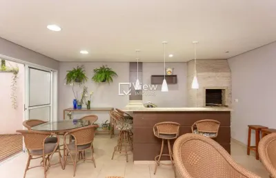 Casa em condomínio fechado com 3 quartos à venda na rua virgínia dalabona, 1202, orleans, curitiba por r$ 1.990.000