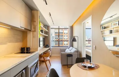 Kitnet / stúdio à venda na rua desembargador westphalen, 499, centro, curitiba, 29 m2 por r$ 550.000