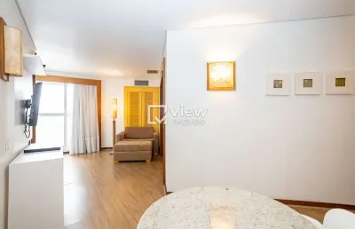 Kitnet / stúdio à venda na rua desembargador motta, 1499, batel, curitiba, 49 m2 por r$ 450.000