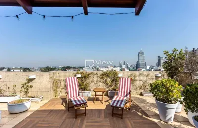 Cobertura com 4 quartos à venda na alameda princesa izabel, 2500, bigorrilho, curitiba, 135 m2 por r$ 1.550.000