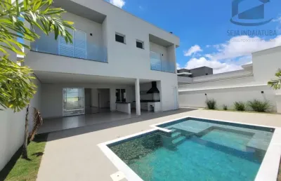 Casa em condomínio fechado com 3 quartos à venda na avenida fábio ferraz bicudo, 1099, jardim residencial dona maria josé, indaiatuba, 286 m2 por r$ 1.980.000
