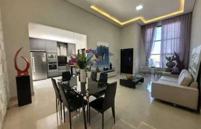 Casa em condomínio fechado com 3 quartos à venda na márcio josé battistuci, 28, loteamento park gran reserve, indaiatuba, 137 m2 por r$ 1.150.000