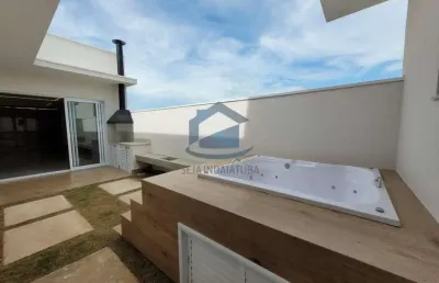 Casa em condomínio fechado com 3 quartos à venda na márcio josé battistuci, 28, loteamento park gran reserve, indaiatuba, 196 m2 por r$ 1.300.000