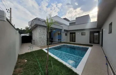 Casa em condomínio fechado com 3 quartos à venda no jardim piemonte, indaiatuba , 239 m2 por r$ 1.908.000