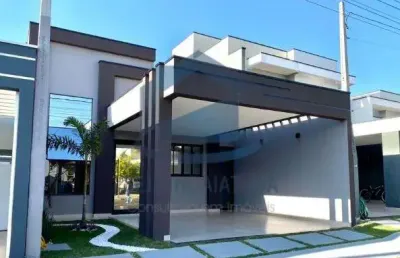 Casa em condomínio fechado com 3 quartos à venda na avenida antonio josé petrilli, jardim park real, indaiatuba, 110 m2 por r$ 900.000