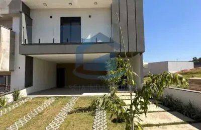Casa em condomínio fechado com 3 quartos à venda na rua márcio josé battistuci, 28, loteamento park gran reserve, indaiatuba, 164 m2 por r$ 1.369.000