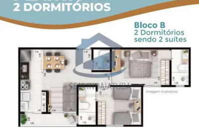Apartamento com 2 quartos à venda no jardim santa cruz, indaiatuba , 57 m2 por r$ 545.000