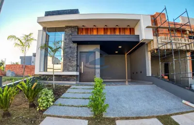 Casa em condomínio fechado com 3 quartos à venda na márcio josé battistuci, 28, loteamento park gran reserve, indaiatuba, 138 m2 por r$ 1.250.000