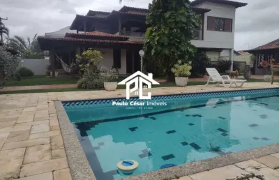 Imperdível casa de luxo à venda em araruama-rj - 5 quartos, 3 suítes, 4 salas, 3 banheiros, 4 vagas e 500m² de área