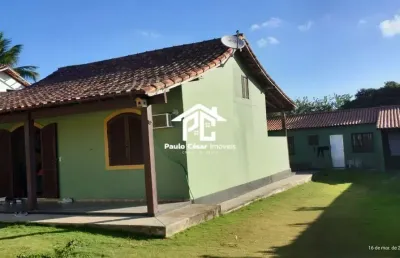 Ótima casa com 2 quartos, sala, cozinha, banheiro, copa, varanda na frente, área serviço nos fundos, mais anexo com quarto, sala, cozinham banheiro e