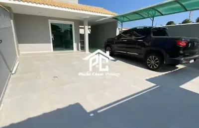 Imperdível: casa à venda em araruama-rj, no parque hotel! 3 quartos, 2 suítes, 1 sala, 1 banheiro, 2 vagas de garagem, 130m².