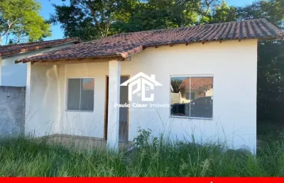 Casa com 2 quartos, sala, cozinha, banheiro e área de serviço. local seguro pequeno condomínio sem taxas, 100 metros de rodovia , 1.5km do centro de s