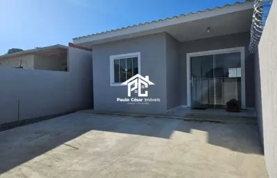 Oportunidade imperdível: casa à venda em araruama-rj, bairro itatiquara, 2 quartos, 1 suíte, 1 vaga de garagem, 80m².