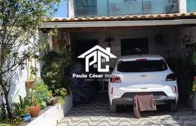 Imperdível casa à venda em araruama-rj, bairro pontinha: 2 quartos, 1 sala, 3 banheiros, garagem e 80m²!