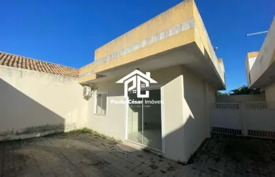 Casa à venda em araruama-rj, boa perna: 1 quarto, 1 sala, 1 banheiro, 1 vaga, 45m². excelente oportunidade em local tranquilo!