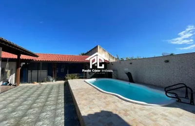 Casa em condomínio de luxo em araruama-rj, 3 quartos, 1 suíte, 1 sala, 1 banheiro, 1 vaga de garagem, 196 m². venha conhecer!