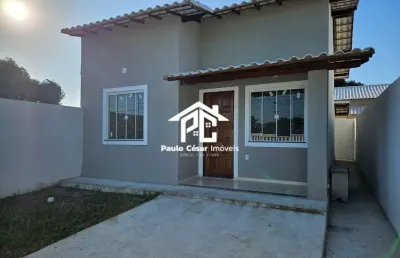 Casa à venda em araruama-rj: 2 quartos, 1 sala, 1 banheiro, 1 vaga de garagem no engenho grande - 54,00 m²