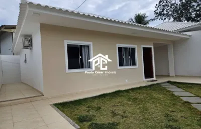 Imperdível: casa à venda em araruama-rj, parque hotel, 3 quartos, 1 suíte, 1 vaga. confira já!