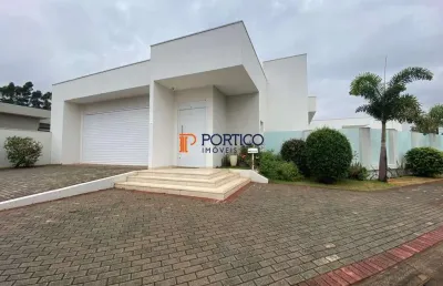 Casa térrea com 3 dormitórios, 3 suítes, 3 salas, cozinha, piscina, espaço gourm