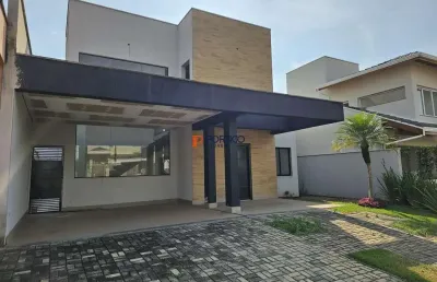 Casa a venda 3 suítes excelente quintal em condomínio em paulínia 408 m² de terr