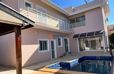 Casa em condomínio com 4 suítes e piscina em paulínia