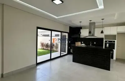 Casa térrea com 3 suítes à venda no royal garden paulínia!