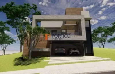 Casa térrea com 3 suítes e piscina  - condomínio la dolce vita