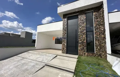 Casa com 3 suítes e piscina no terras da estância paulínia.