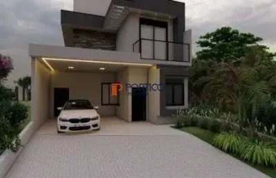 Casa nova em condomínio com três suítes em paulínia