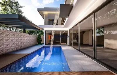 Sobrado novo com piscina e 3 suítes à venda em condomínio- paulínia/sp