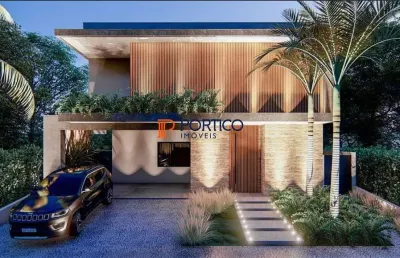 Sobrado com 5 suítes e piscina - villa lobos - paulínia
